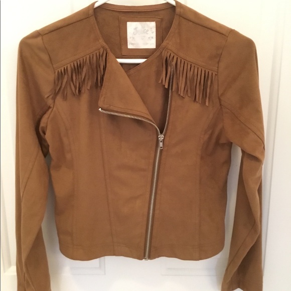 Justice Other - Girls Faux Suede Jacket